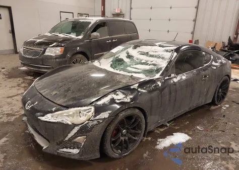 2013 Scion Fr-S из США, поврежденный, VIN JF1ZNAA14D1722342